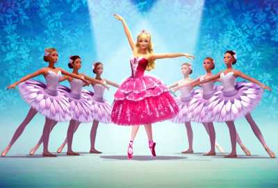 barbie y las zapatillas