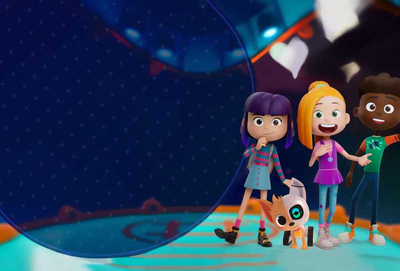 Programas do Discovery Kids: Pinky Dinky Doo, Franklin, Martha Speaks,  Pocoyo, LazyTown, Animal Mechanicals