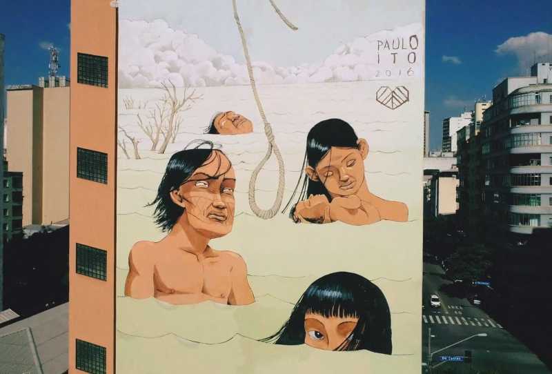 Novo Mundo, Pintura de Rua na América Latina