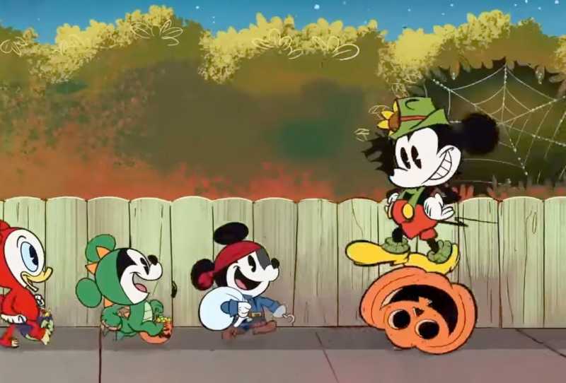 Uma História de Terror - Halloween com Mickey Mouse