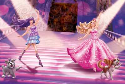 Barbie la princesa y la sales estrella de pop repelis